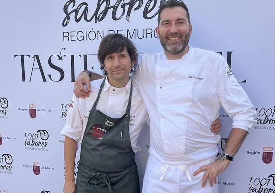 Los cocinero Sergio Bastard (Casona del Judío) y David López (Local de Ensayo)