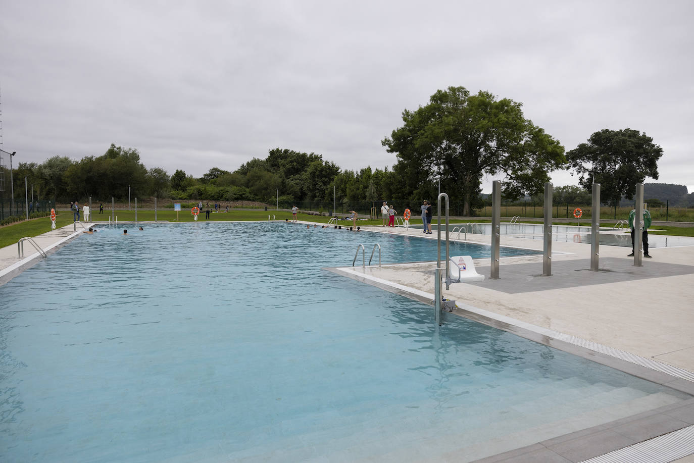 Vaso para mayores de las piscinas de Torrelavega.