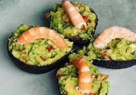 Aguacates rellenos.