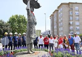 La Sardinera de Tetuán ya luce el pañueluco de San Fermín.