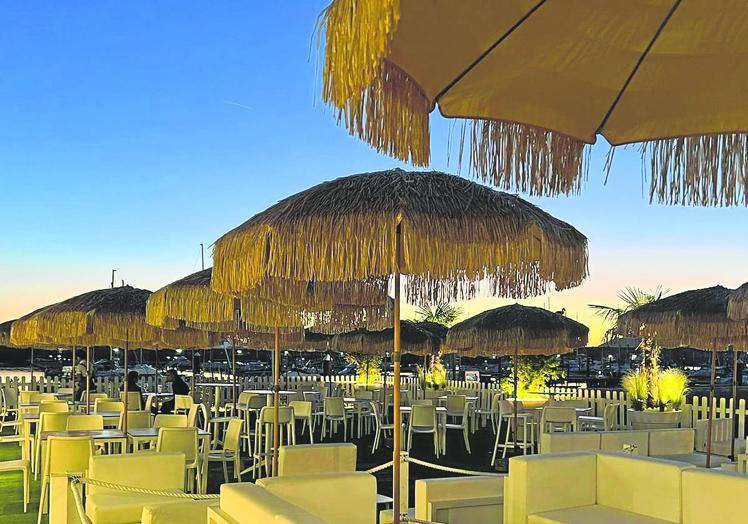Terraza para ver el atardecer y tomar un buen cóctel.