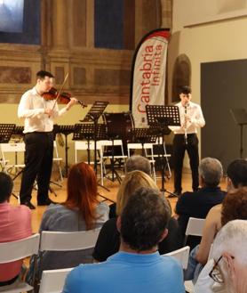 Imagen secundaria 2 - Brillante concierto en Potes de la Orquesta Sinfónica Juvenil UIMP Ataulfo Argenta