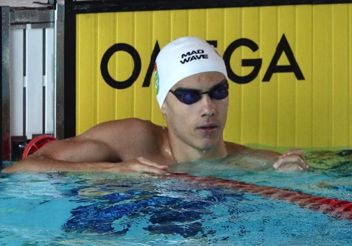 Teo del Riego se quedó apenas a ocho centésimas del bronce europeo.