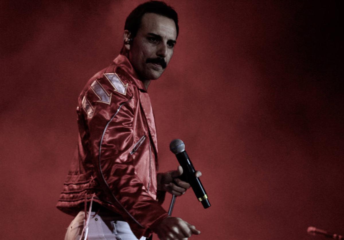 Pablo Padin, voz de God Save the Queen, tiene un gran parecido a Freddie Mercury.