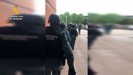 Operación 'Duega': 31 detenidos que movían droga dentro y fuera de El Dueso
