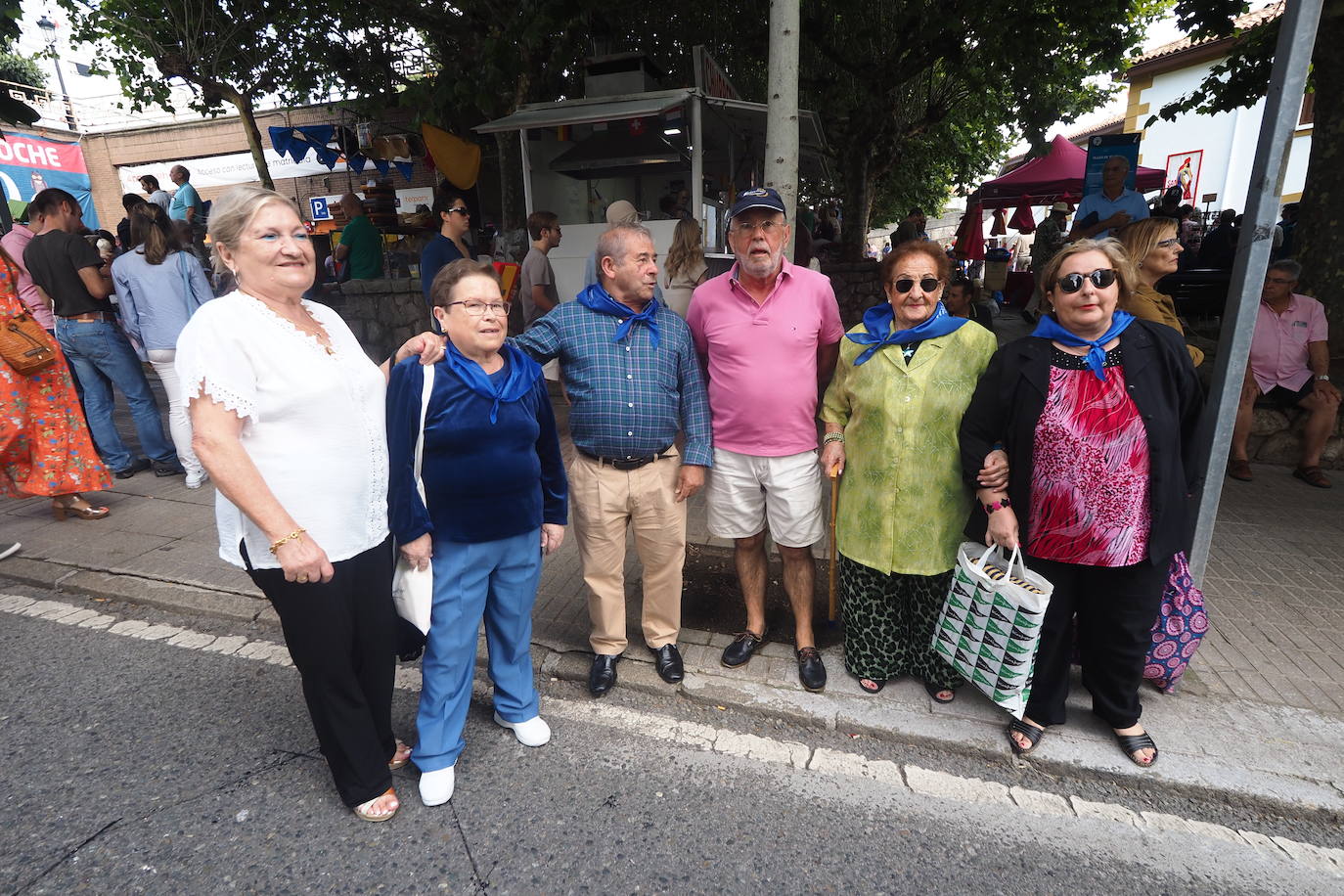 Maru Espada, Charo Espada, Juan Carlos Fuentes, José María Teja, Tina Mora y Asun Villaescusa. 