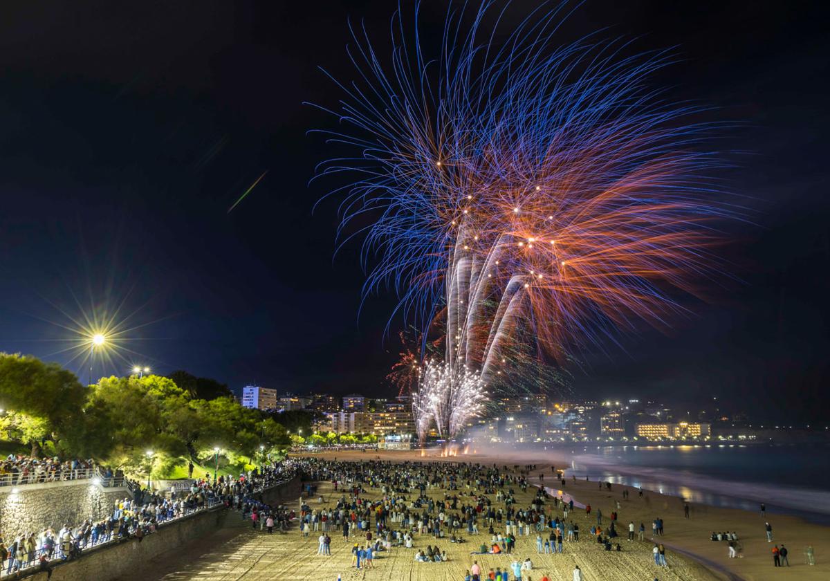 Las imágenes del color de las noches de verano