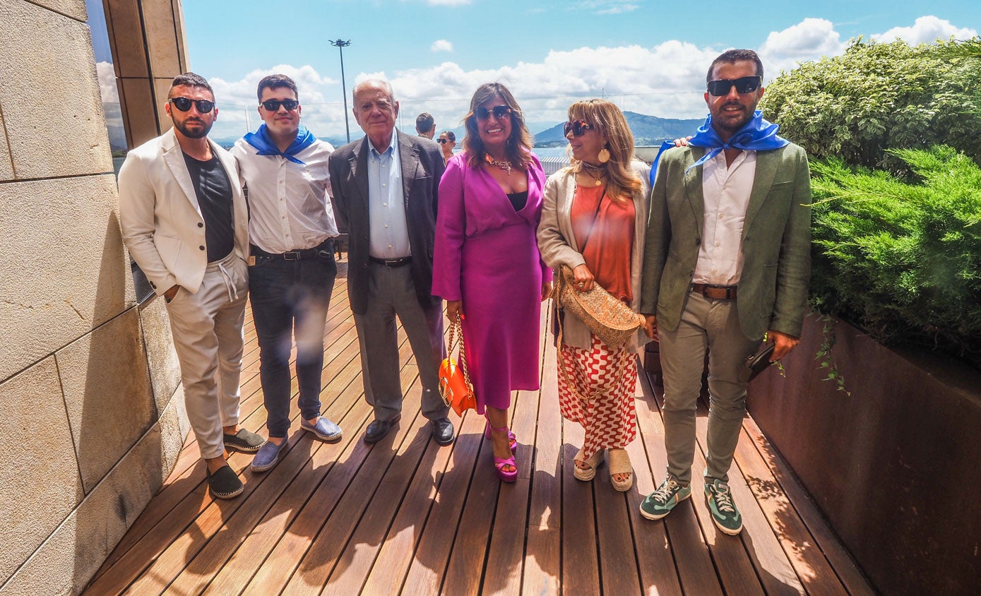 Santiago Martino, Borja Sanemeterio Gutiérrez, Roberto Laredo, Asunción Gutiérrez Merino, María Eugenia Barrio y Roberto Barriuso Pino. 