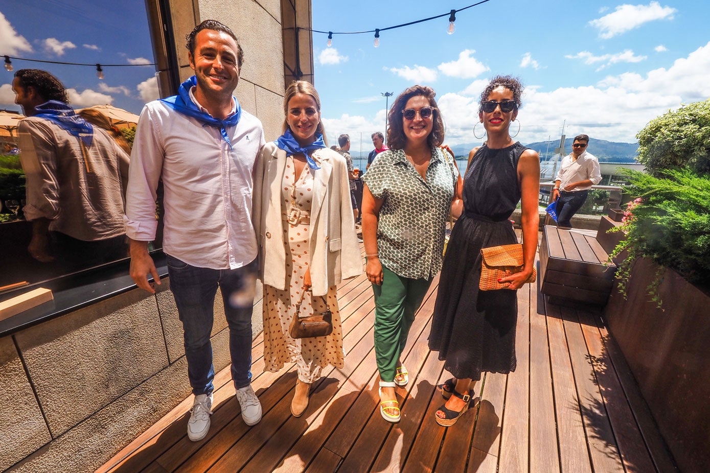 Ignacio Cuartas Villalobos, Paula de Loyzaga Atienza, Adriana Bombín y Leila Bensghaiyar.