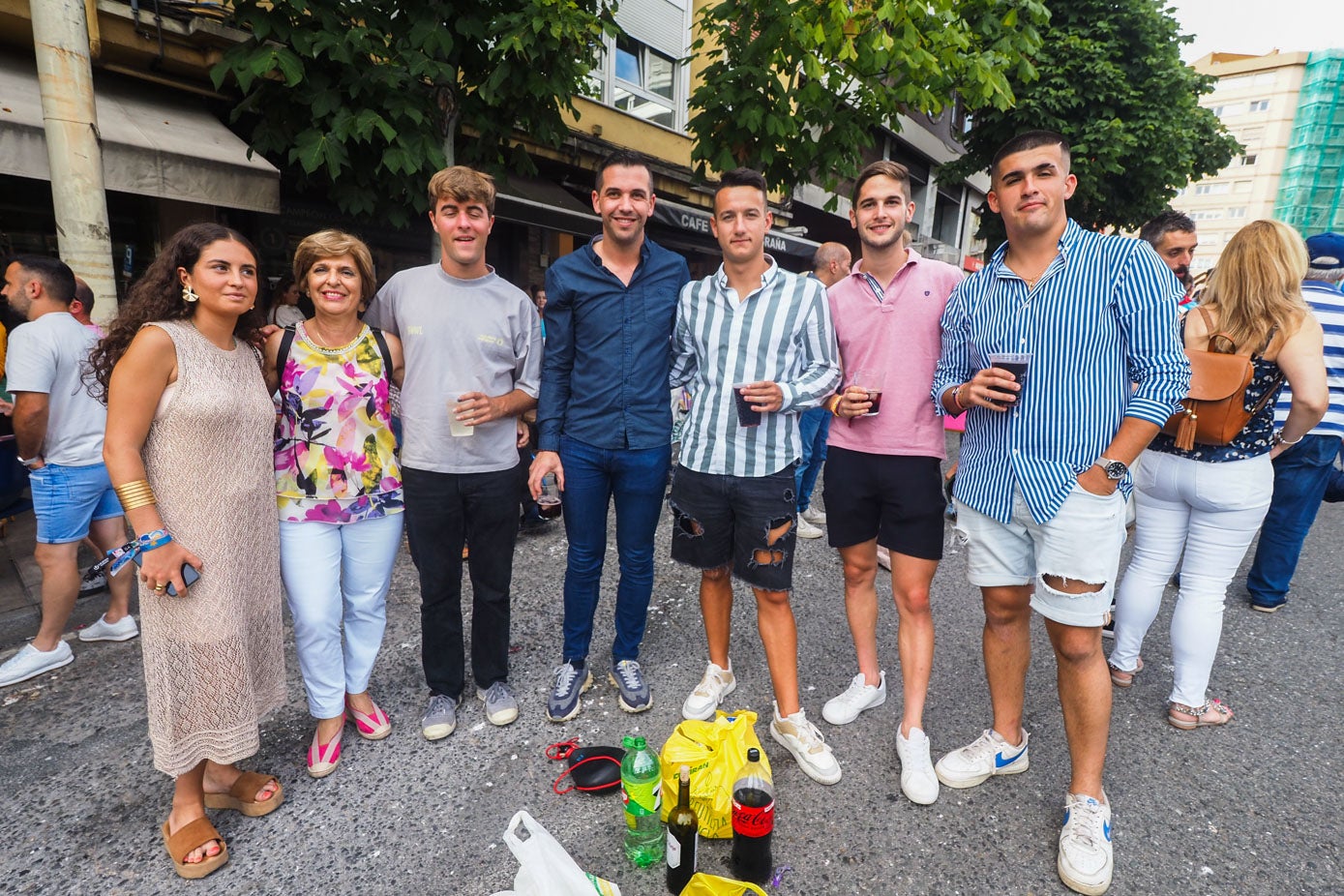 Lola Silos, Rosa Quevedo, Pablo Gutiérrez, Pablo Labín, Víctor Ruiz, Marcos Alonso y Valentín Boada.