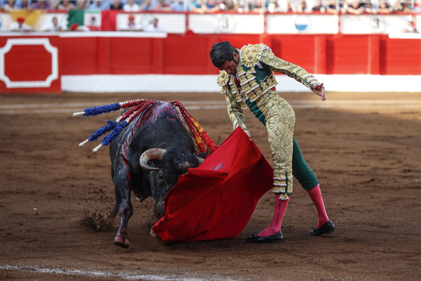 Emilio de Justo estuvio señorial en su toreo.