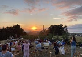 La conexión de los conciertos con la naturaleza es uno de los ejes del Ecoparque de Trasmiera.