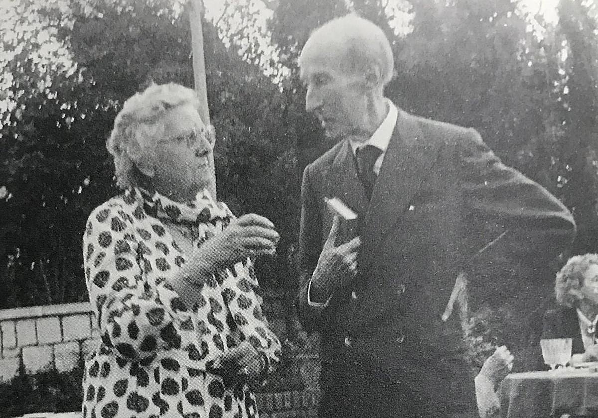 Bodas de oro de Diego y Germaine Marin. Pozuelo junio 1984.