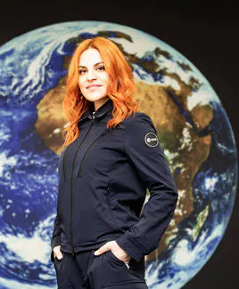 La bióloga y astronauta Sara García Alonso es una de las ponentes del 'Aula Blas Cabrera 2023'.