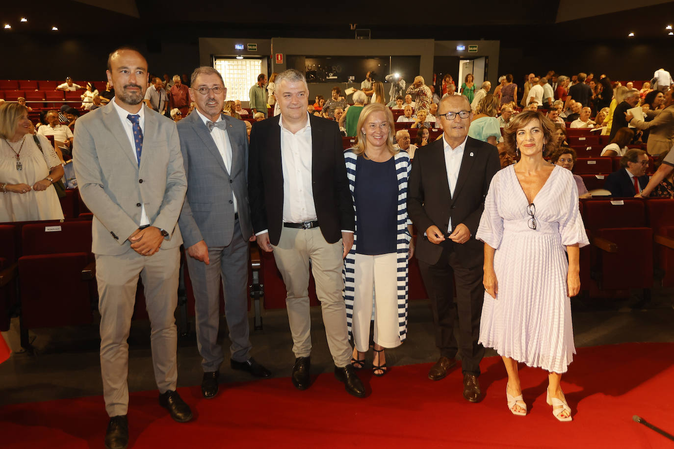 Javier López Estrada, Jorge Oliveira, Luis Ángel Agueros, María José González Revuelta, Javier López Marcano y Sonsoles Pérez