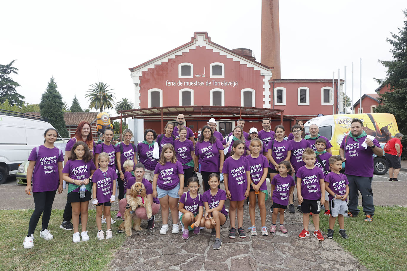 Foto de familia antes de salir