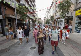 Un paseo de la mano de Leonor de La Vega