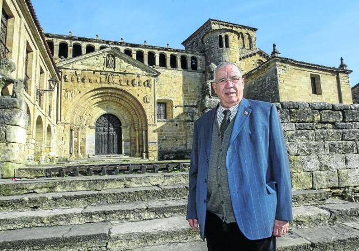 Imagen de Rábago poco antes de jubilarse, en una entrevista concedida a este periódico.