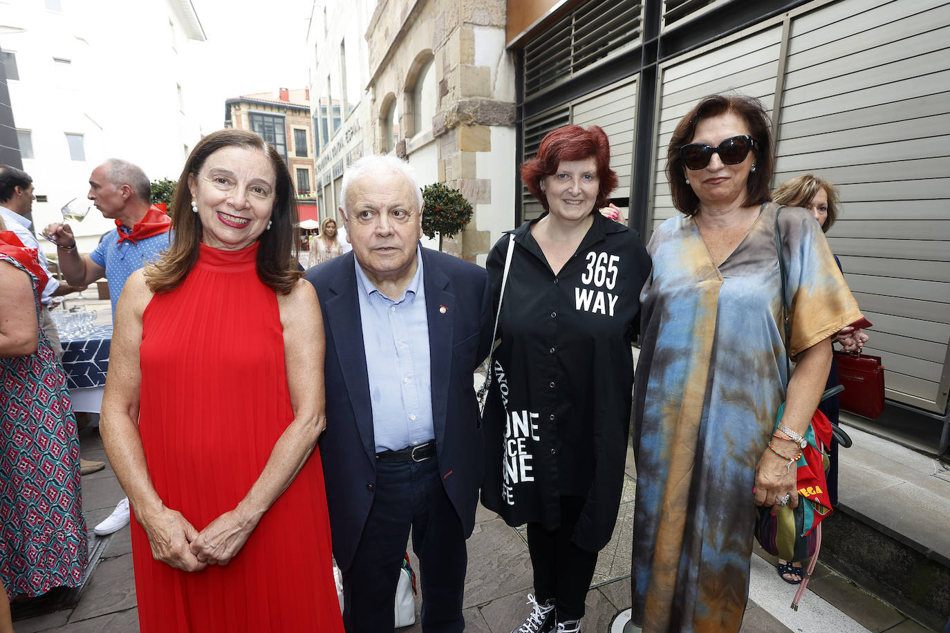 María Pilar Pacheco, Joaquín Blanco, Mercedes Muñoz y Ana Barca.