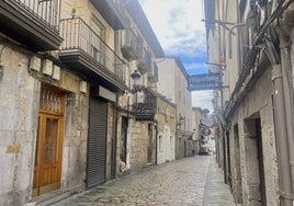 Calle Ruamayor de la Puebla Vieja de Laredo