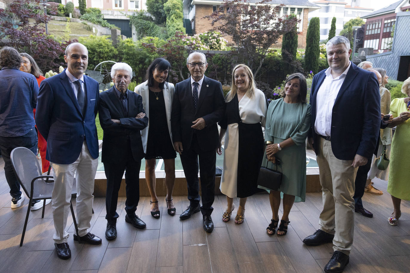 Juan José Alonso, José Ramón Sánchez, Mara Dierssen, Francisco Javier López Marcano, Isabel Urrutia, Marta González y Luis Ángel Agüeros