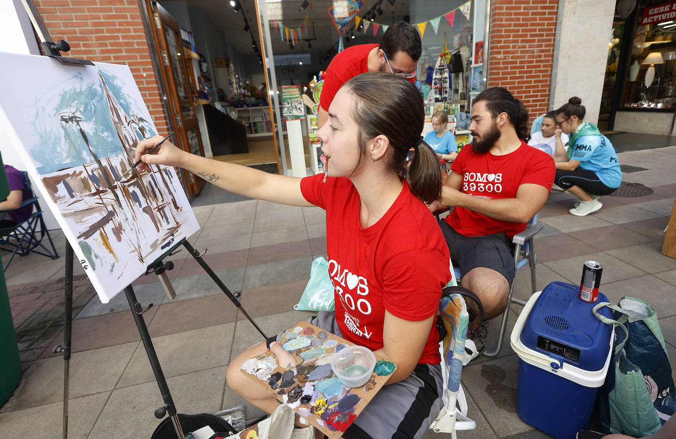 Los jóvenes, gran mayoría en las cuadrillas, han demostrado su talento durante toda la jornada. 