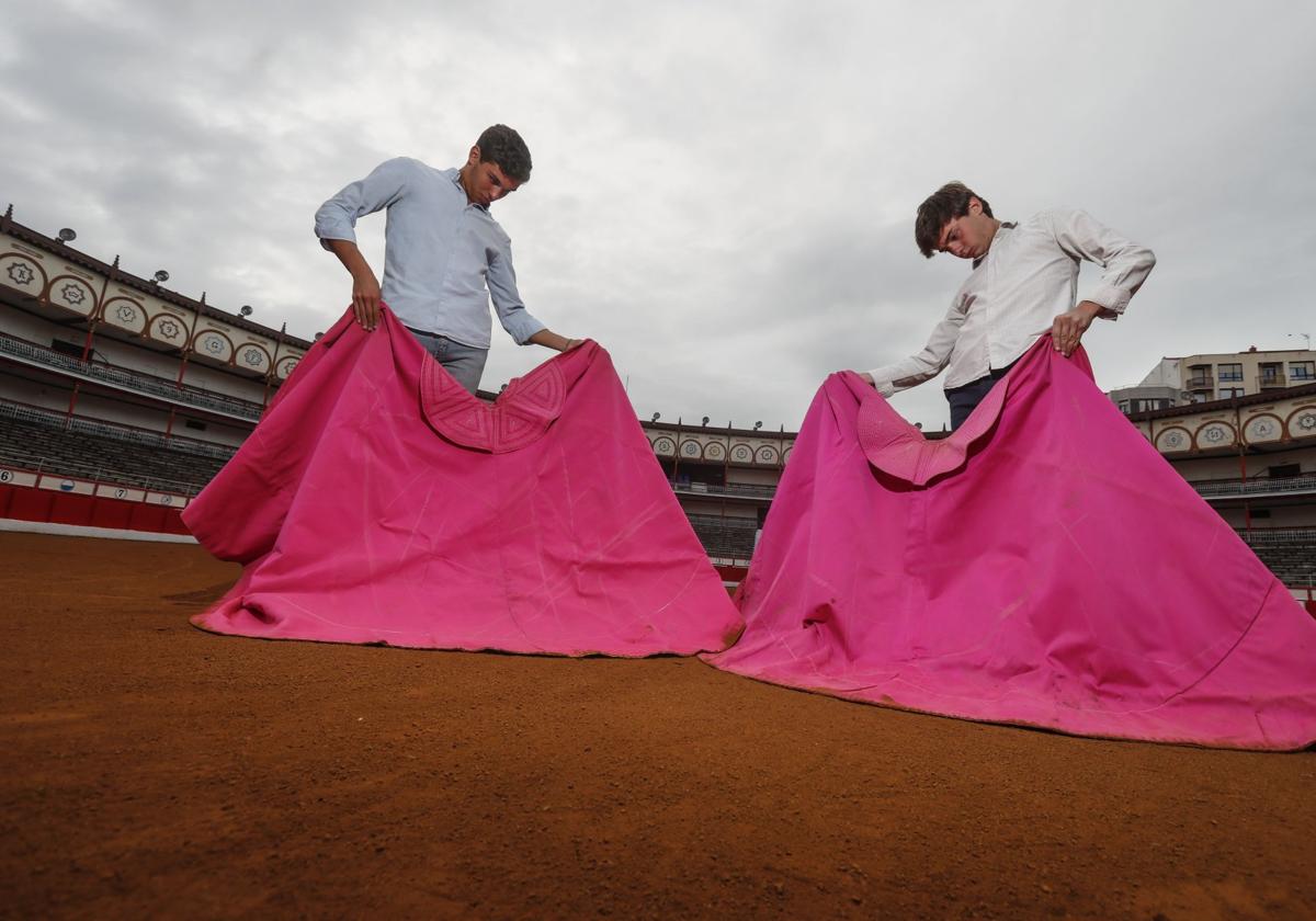 Hugo de Juana y Eduardo Rodríguez estarán el domingo en el coso de Cuatro Caminos.