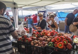 Feria del Pimiento de Isla, en una pasada edición.