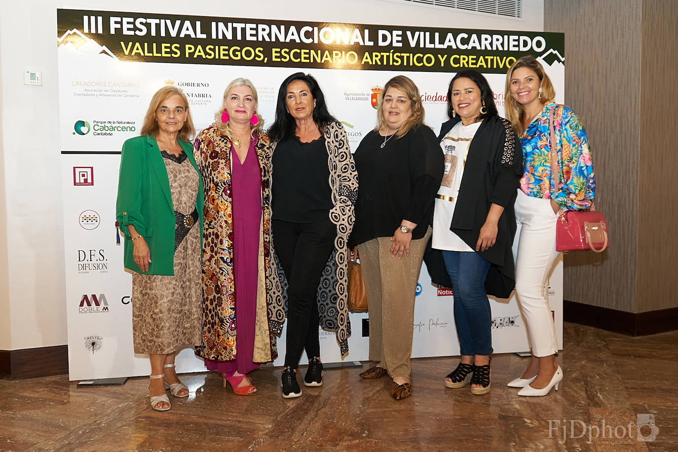 Marisol Migoya, Arantza Salegui, Elena Andrés, Keila Rabelo Gonzaga, Patricia Araujo y Edlza Rosa. 