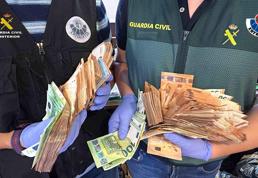 La operación de la Guardia Civil, en imágenes