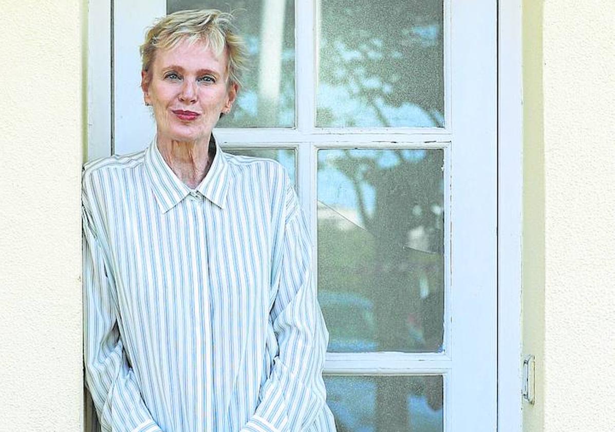 Siri Hustvedt se mostró cercana y distentida durante su estancia en La Magdalena.