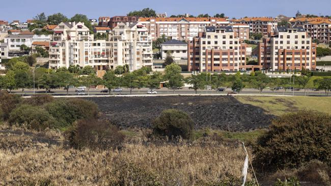 Imagen antes - Las Llamas borra la marca del fuego