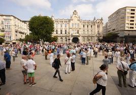 La manifestación contra la amnistía, en imágenes