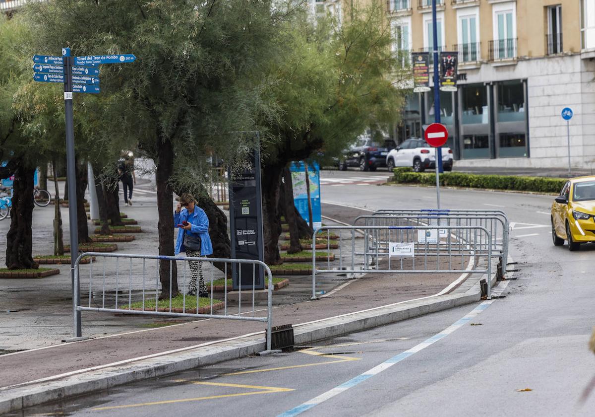 La zona del Sardinero, en la mañana de este martes, cuando todo ya había vuelto a la normalidad.