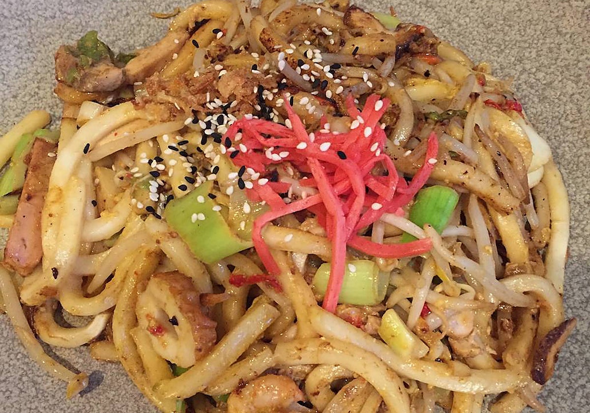 La receta del día: salteado de verduras con langostinos