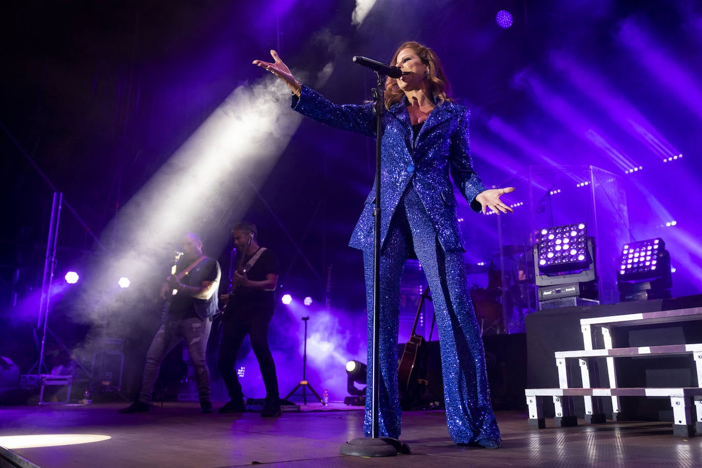 Pastora Soler desplegó todos los registros de su voz ante un público entregado