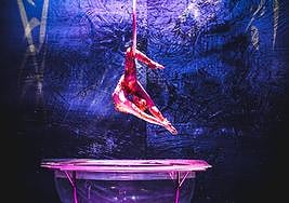 Imagen de uno de los pasajes espectaculares del circo.