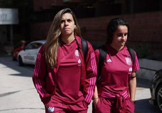 La mayoría de las jugadoras de la selección femenina se quedan en la concentración y viajarán a Suecia