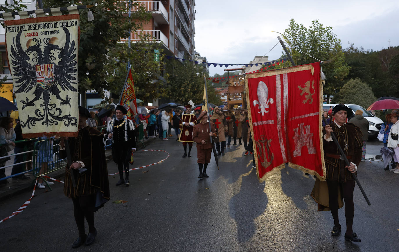 En la recreación participaron cientos de actores y figurantes