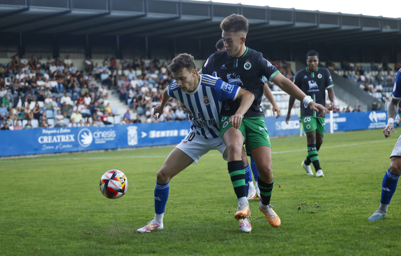 Basurto y Diego Campo, en un lance del choque. 