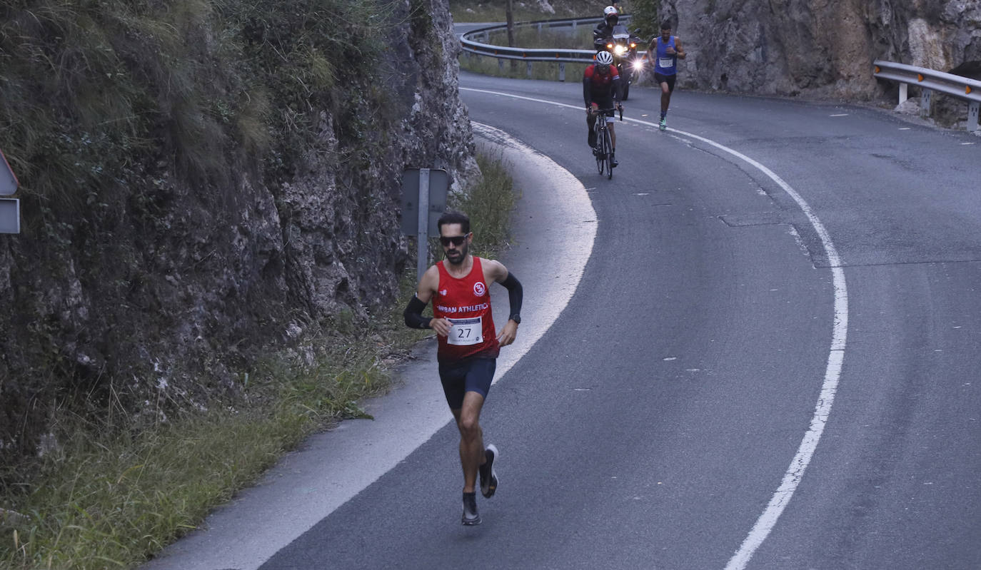 Lucas Alonso, en cabeza de carrera. 