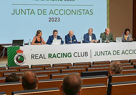 Nueva junta del Racing.