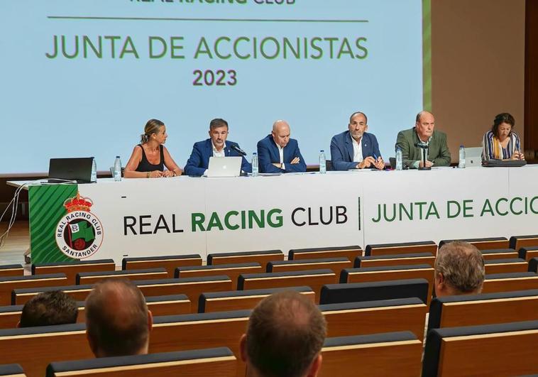 Nueva junta del Racing.