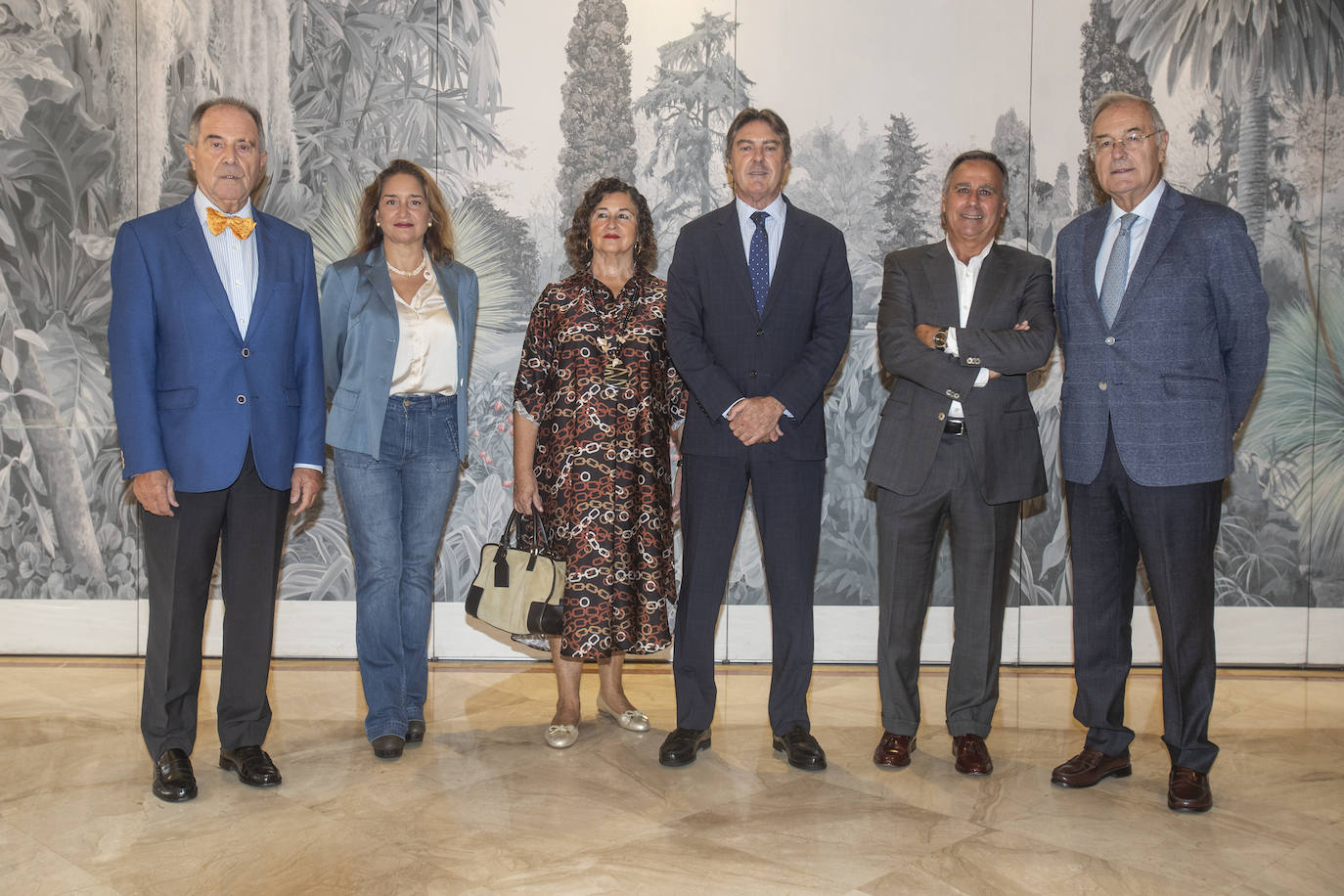 Alfonso del Amo, Ángela Royano, Ana Villalobos, Ignacio Martínez, Eugenio de Juana y Alberto Cuartas.