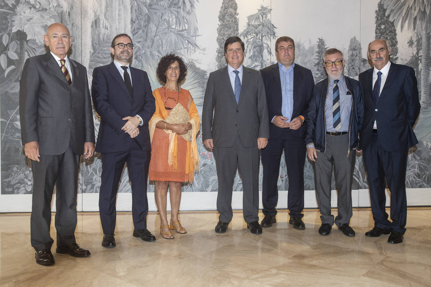 Alfonso Burgón, Manuel Vila, Amparo Herrera, Fernando Mato, Roberto Castilla, Francisco Velasco y José Miguel López.