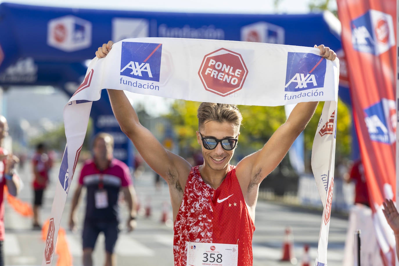 Pablo Otero, ganador de los 10 kilómetros