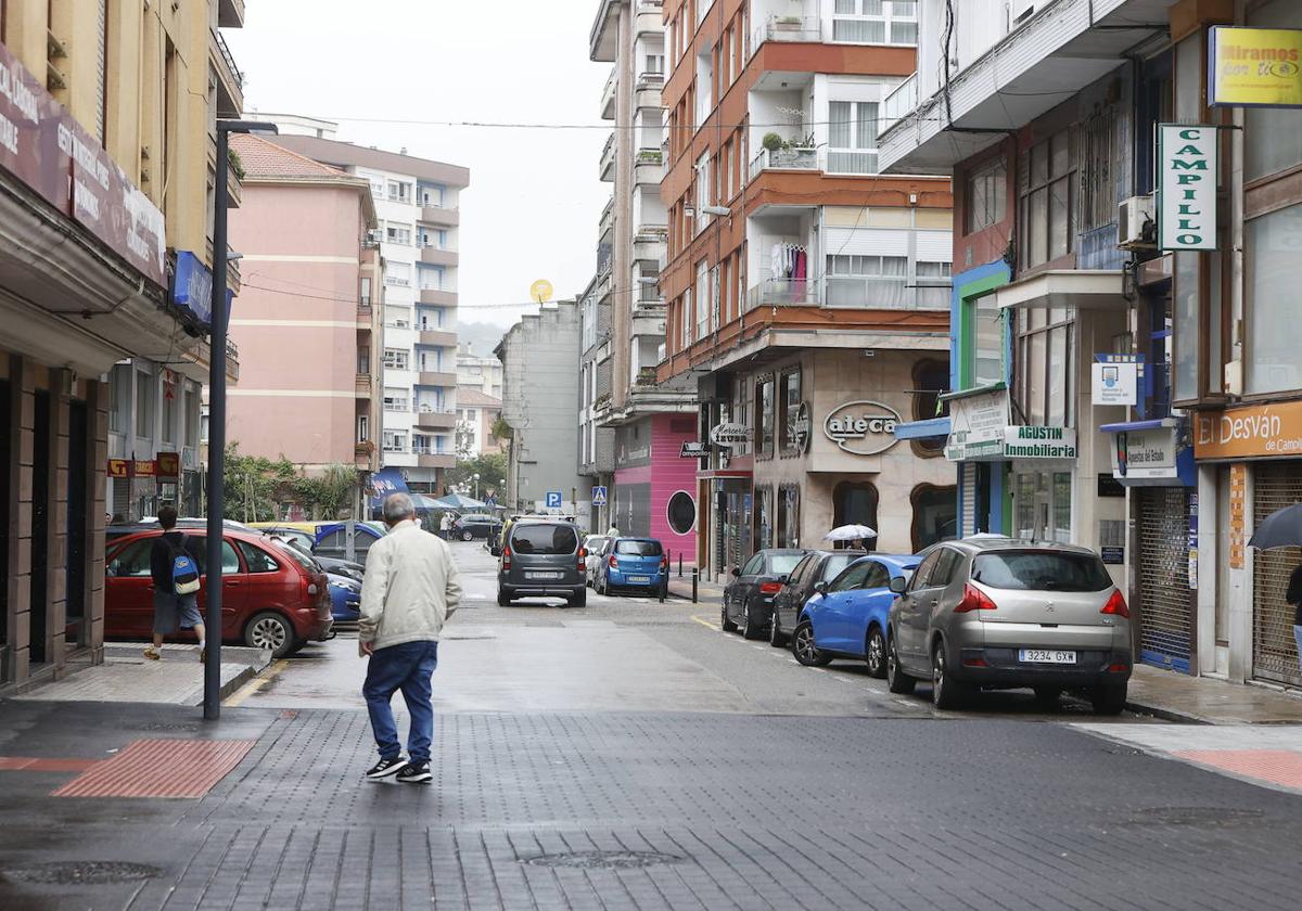 Calle Alonso Astúlez, una de las afectadas por la medida.