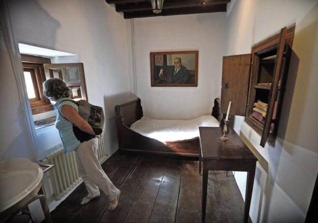 El dormitorio de José María de Cossío.