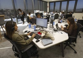 NTT Data lleva tres semanas en el Edificio Bisalia del Pctcan.