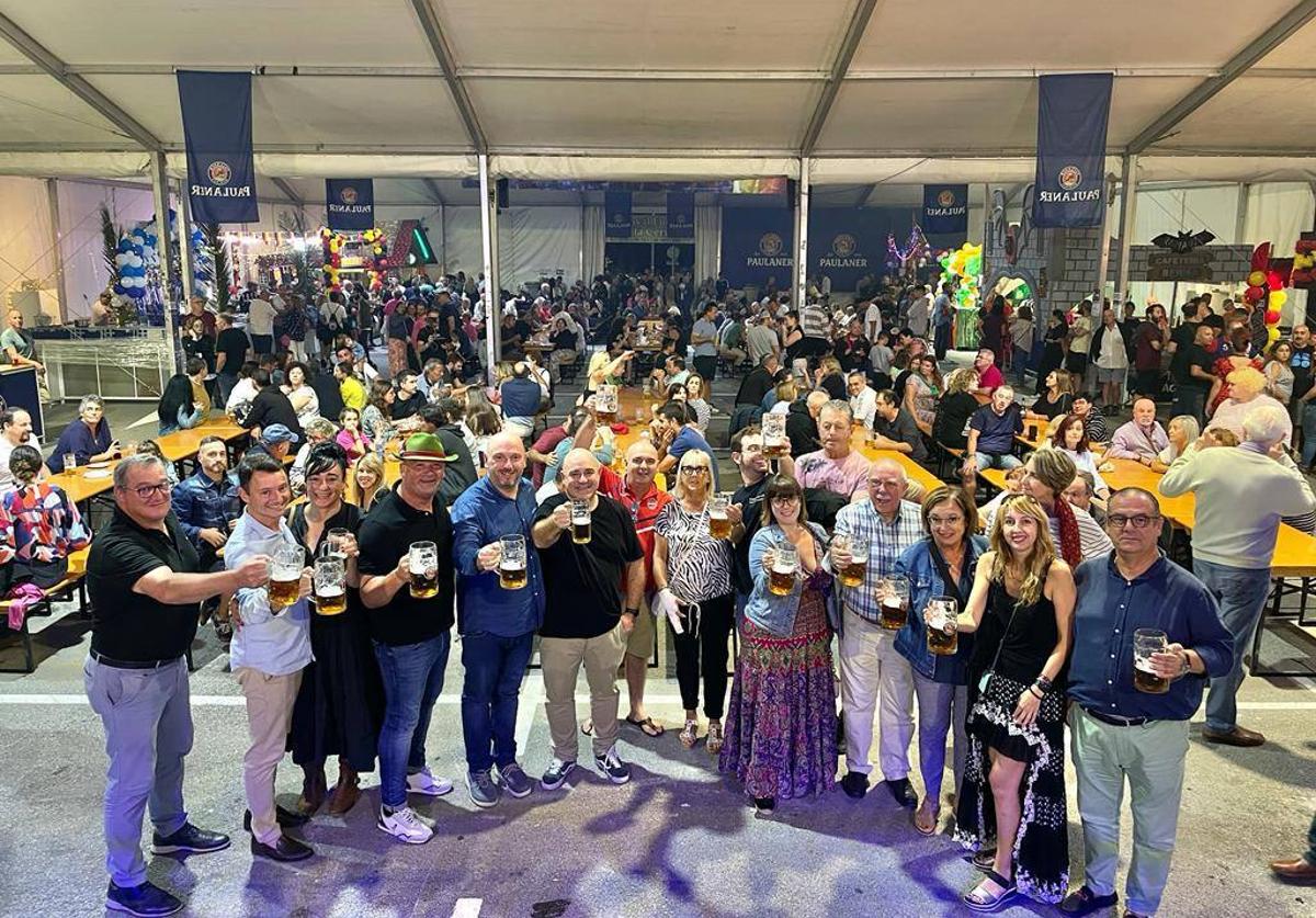 Inauguración del Festival Europeo de la Cerveza en Laredo el pasado miércoles.